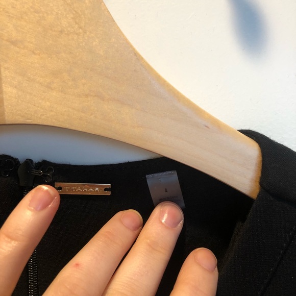 Black T Tahari Cocktail Dress - Picture 7 of 9